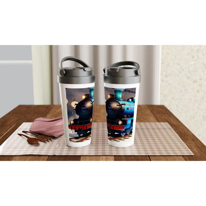 Train travel coffee mug